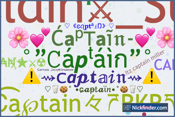 nicknames-for-captain-captain-n-m-captain