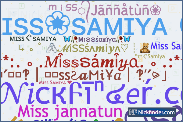 Preview of Red Twisted 3D name for samiya