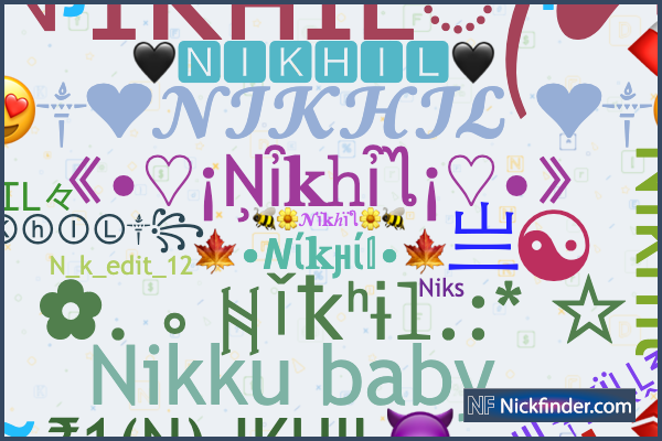 nikhil name tattoo